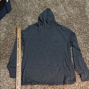 Vineyard Vines Men's Charcoal Hoodie size Large
